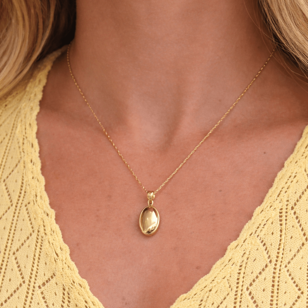 Lou Locket | Personalized Fine Jewelry Pendant - Lu and Lo Jewellery