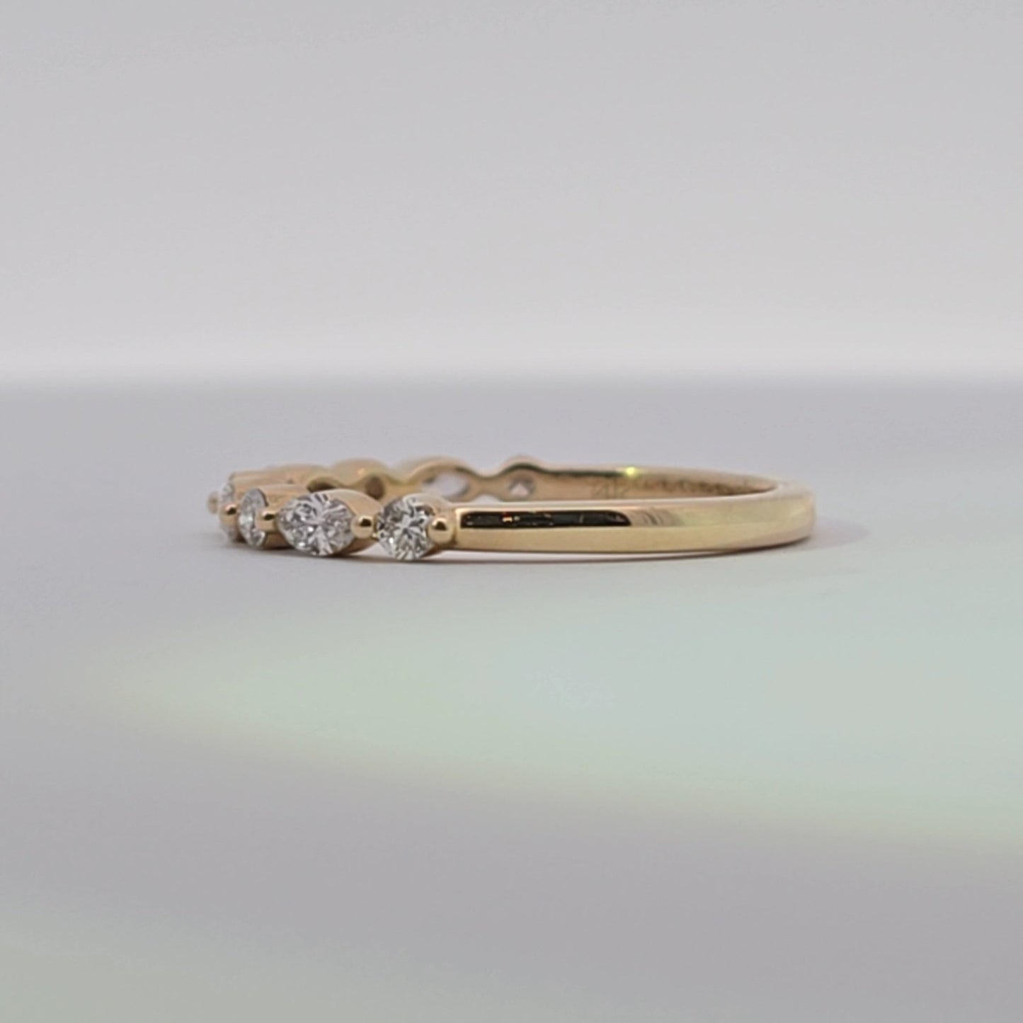 Luxe Linea Wedding Band - Lu and Lo Jewellery