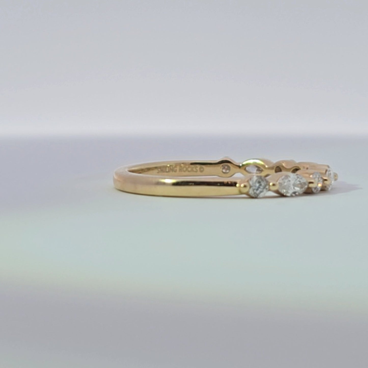 Luxe Linea Wedding Band - Lu and Lo Jewellery