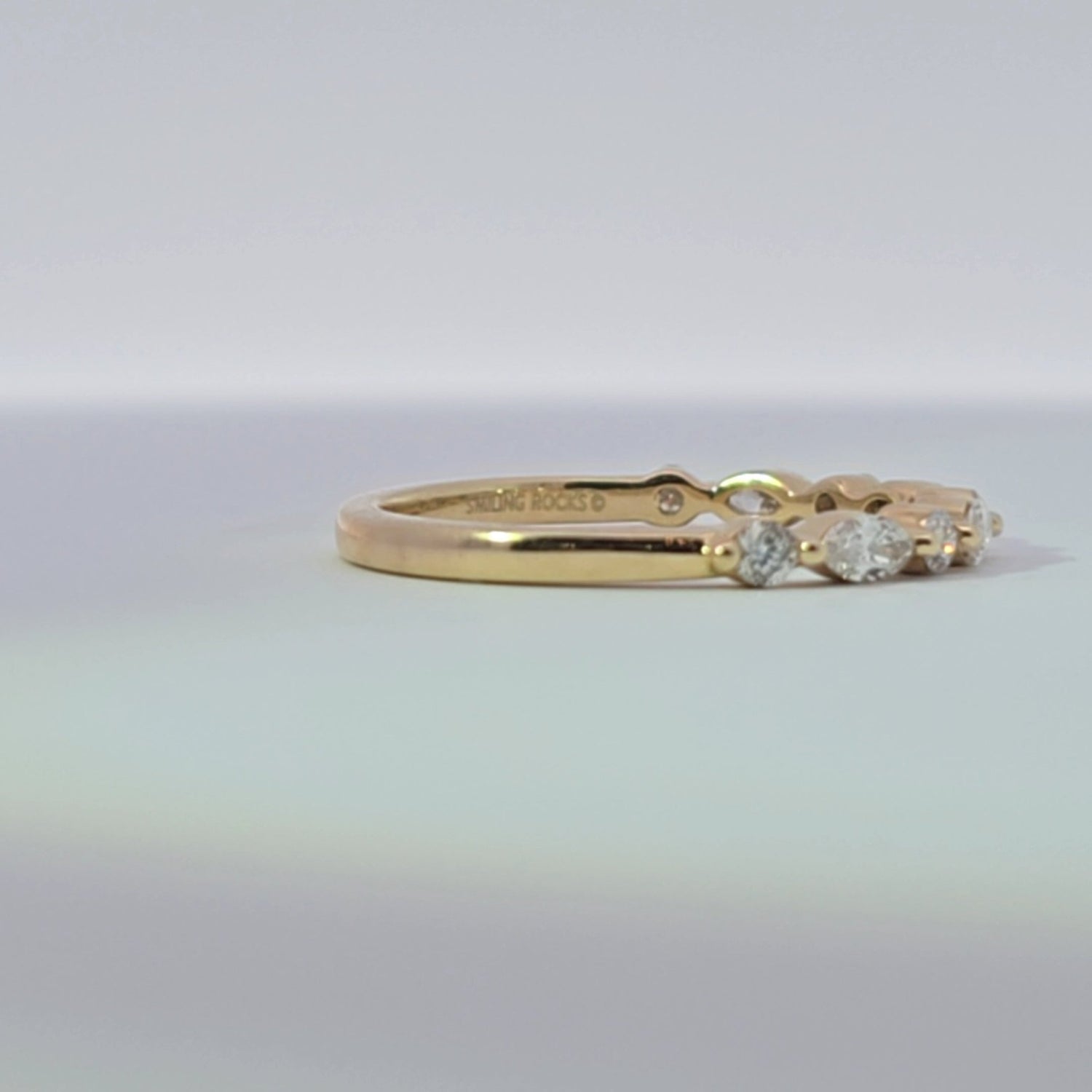 Luxe Linea Wedding Band - Lu and Lo Jewellery