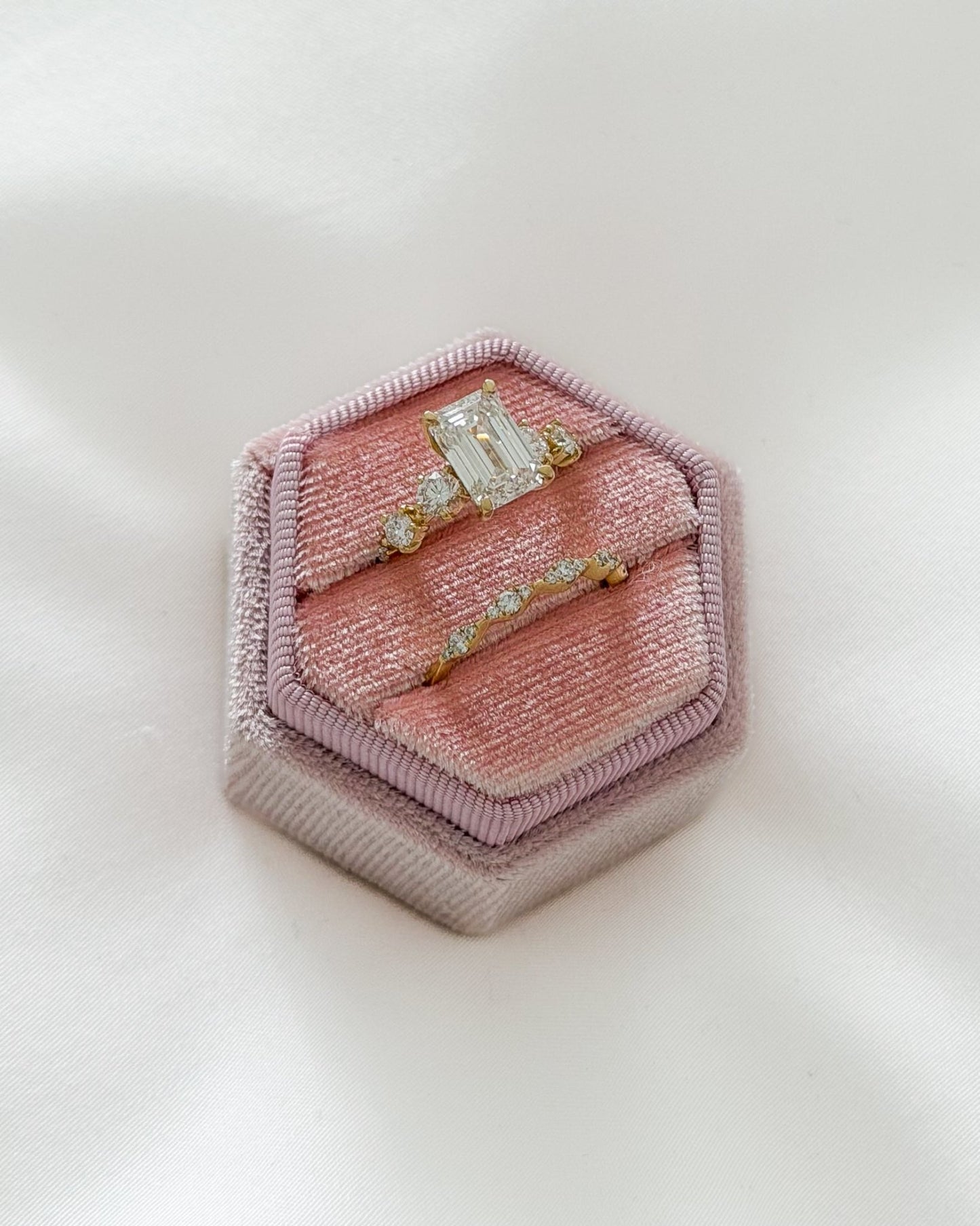 Margot Ring — Emerald-Cut Lab-Grown Diamond - Lu and Lo Jewellery