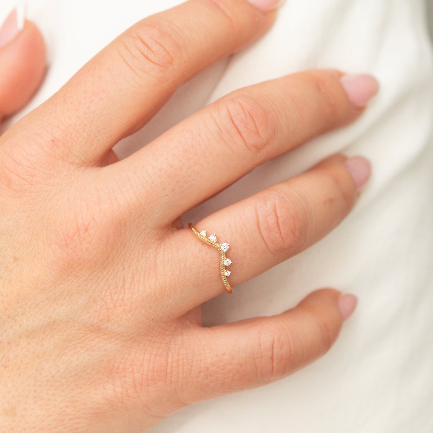 Moonlight Tiara Ring - Lu and Lo Jewellery