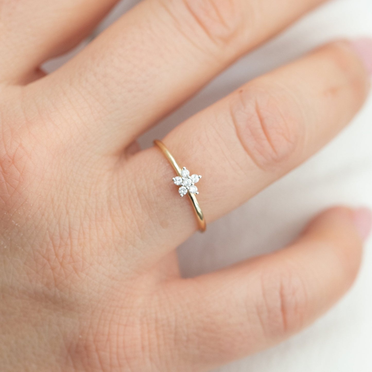 Petite Fleur Ring - Lu and Lo Jewellery