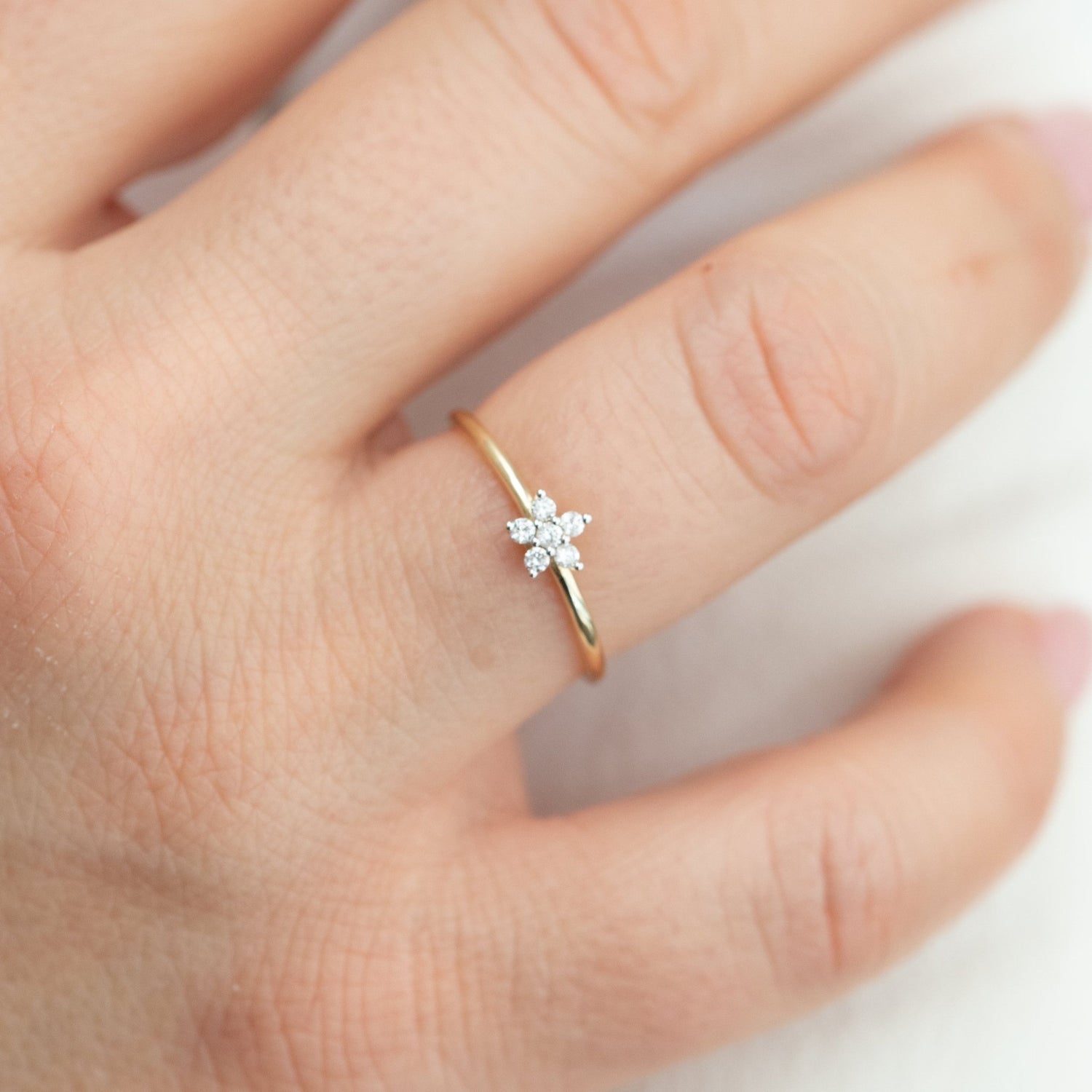 Petite Fleur Ring - Lu and Lo Jewellery