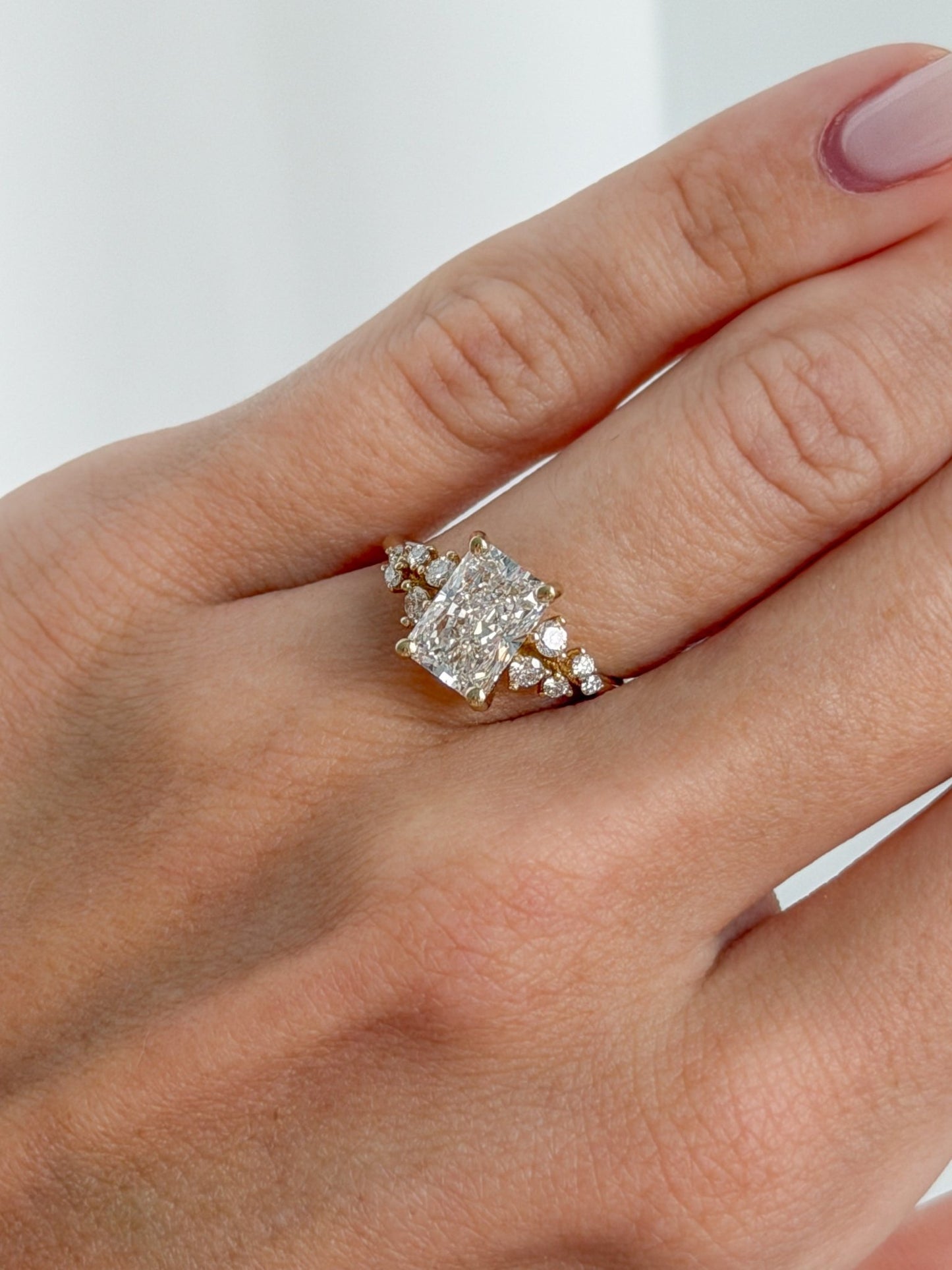 Rosalie- Radiant Cut - Lu and Lo Jewellery