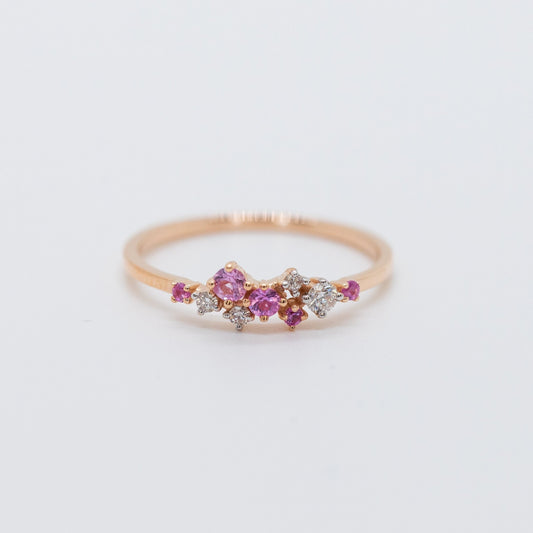 Rosé Whisper Ring - Lu and Lo Jewellery