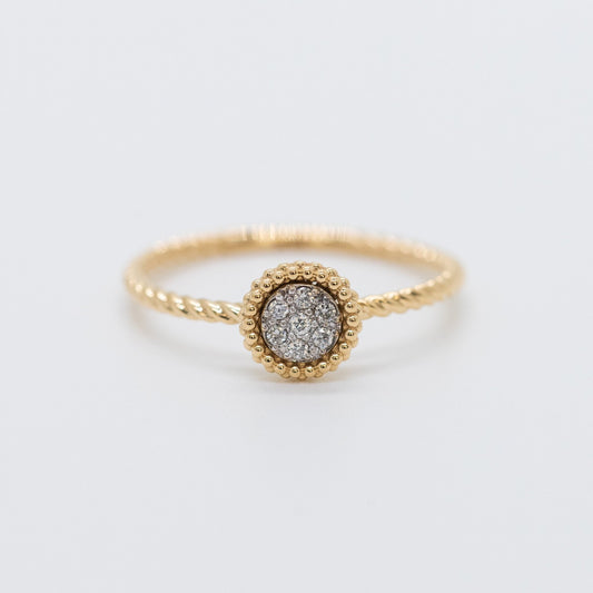 Rosette Twist Ring - Lu and Lo Jewellery