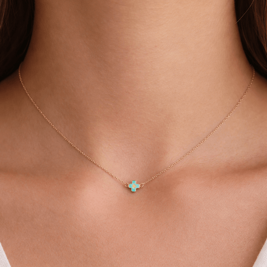 Skylight Cross Necklace - Lu and Lo Jewellery