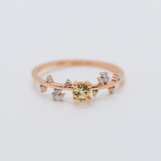 Solara Sapphire Ring - Lu and Lo Jewellery