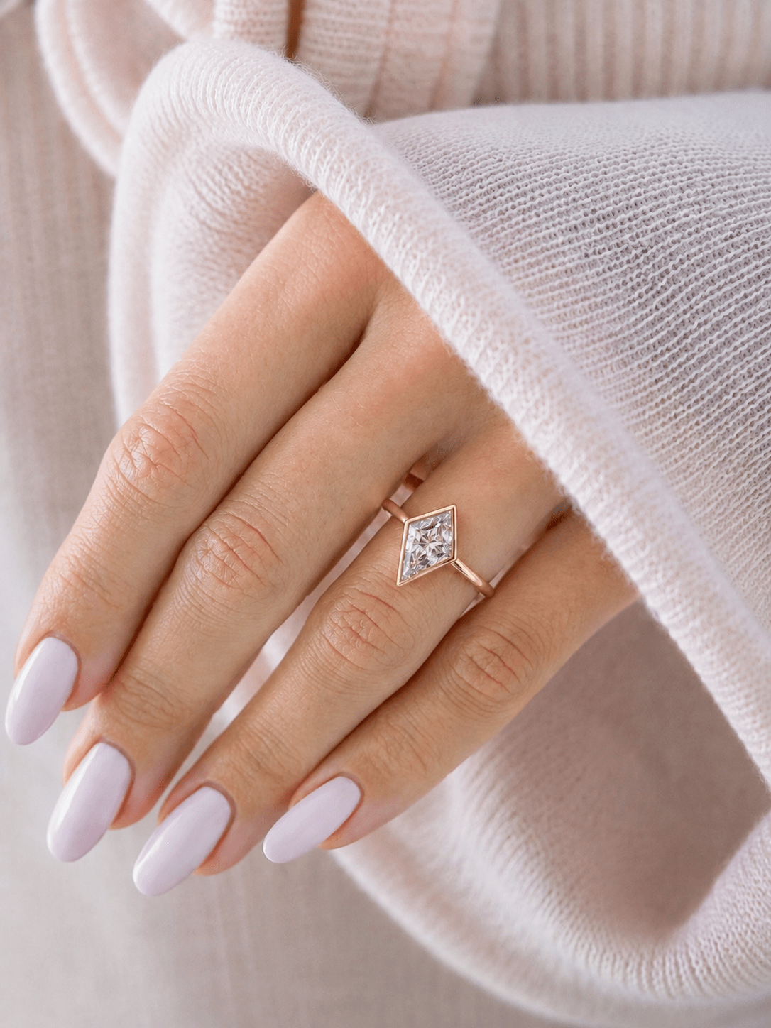 Solène Ring — Kite Diamond - Lu and Lo Jewellery