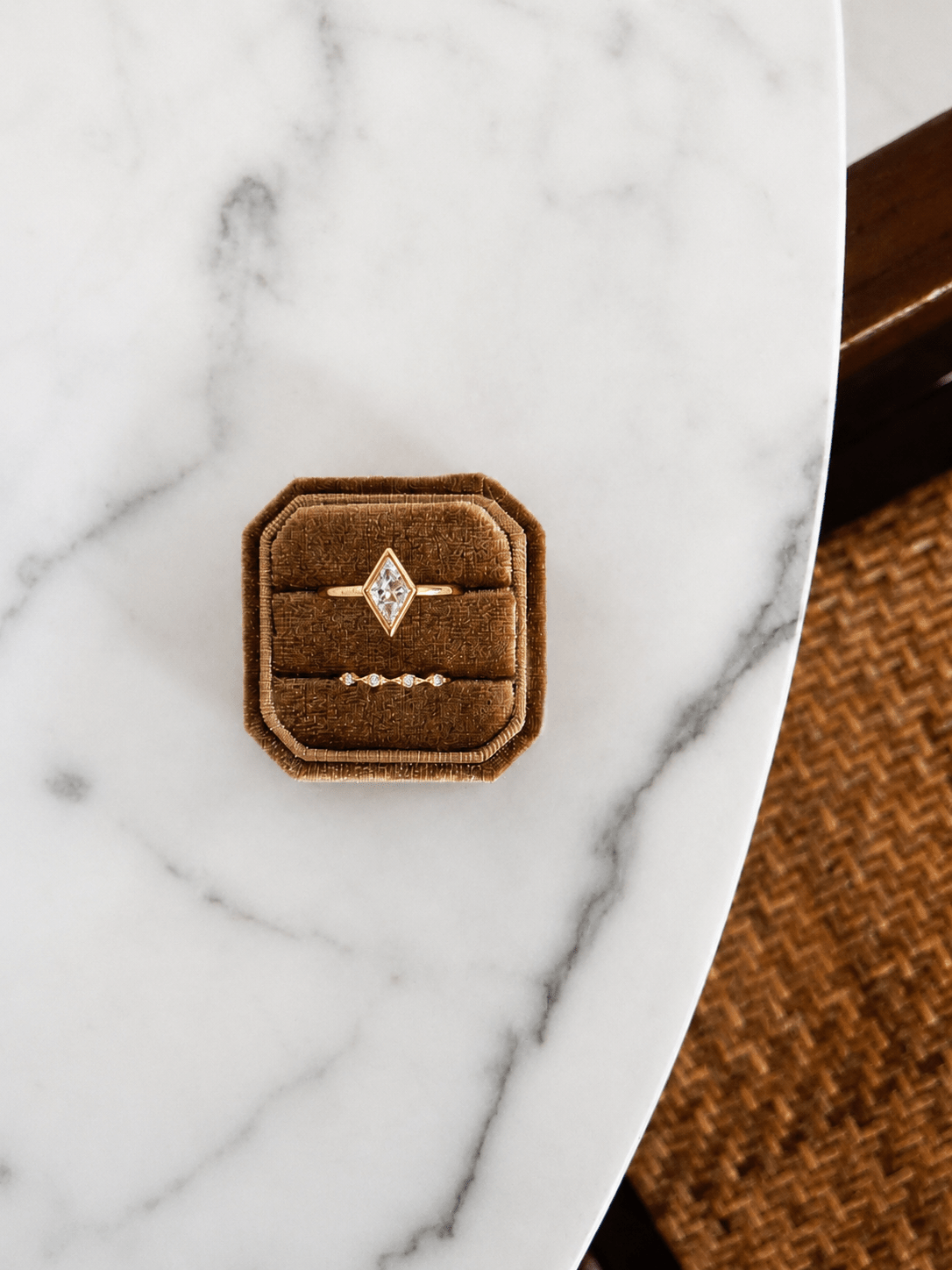 Solène Ring — Kite Diamond - Lu and Lo Jewellery