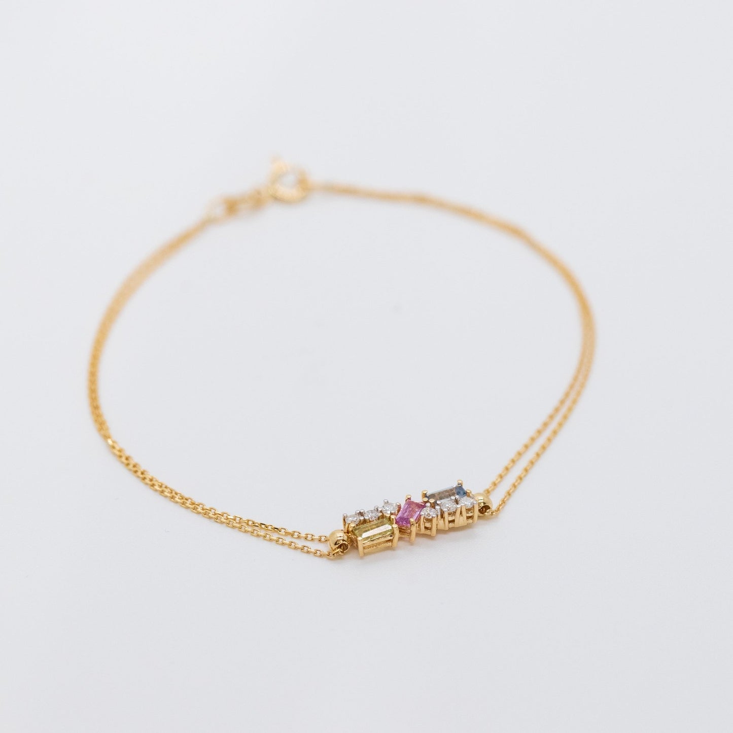 Sorbet Sapphire Bracelet - Lu and Lo Jewellery