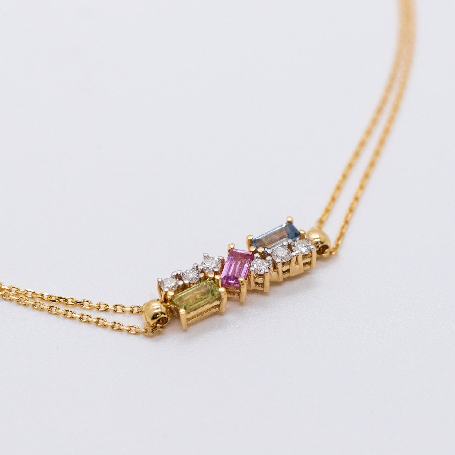 Sorbet Sapphire Bracelet - Lu and Lo Jewellery