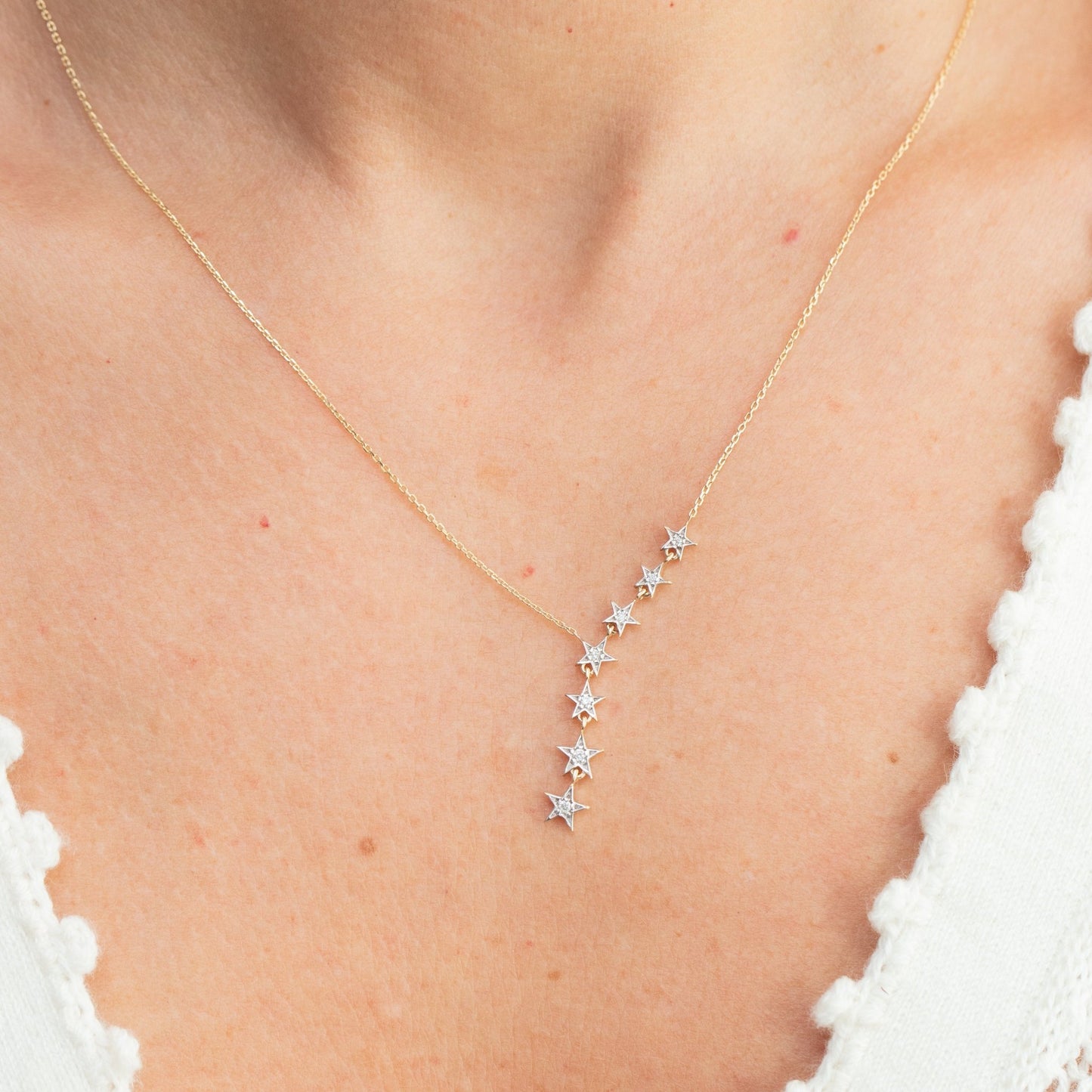 The Falling Star Lariat - Lu and Lo Jewellery
