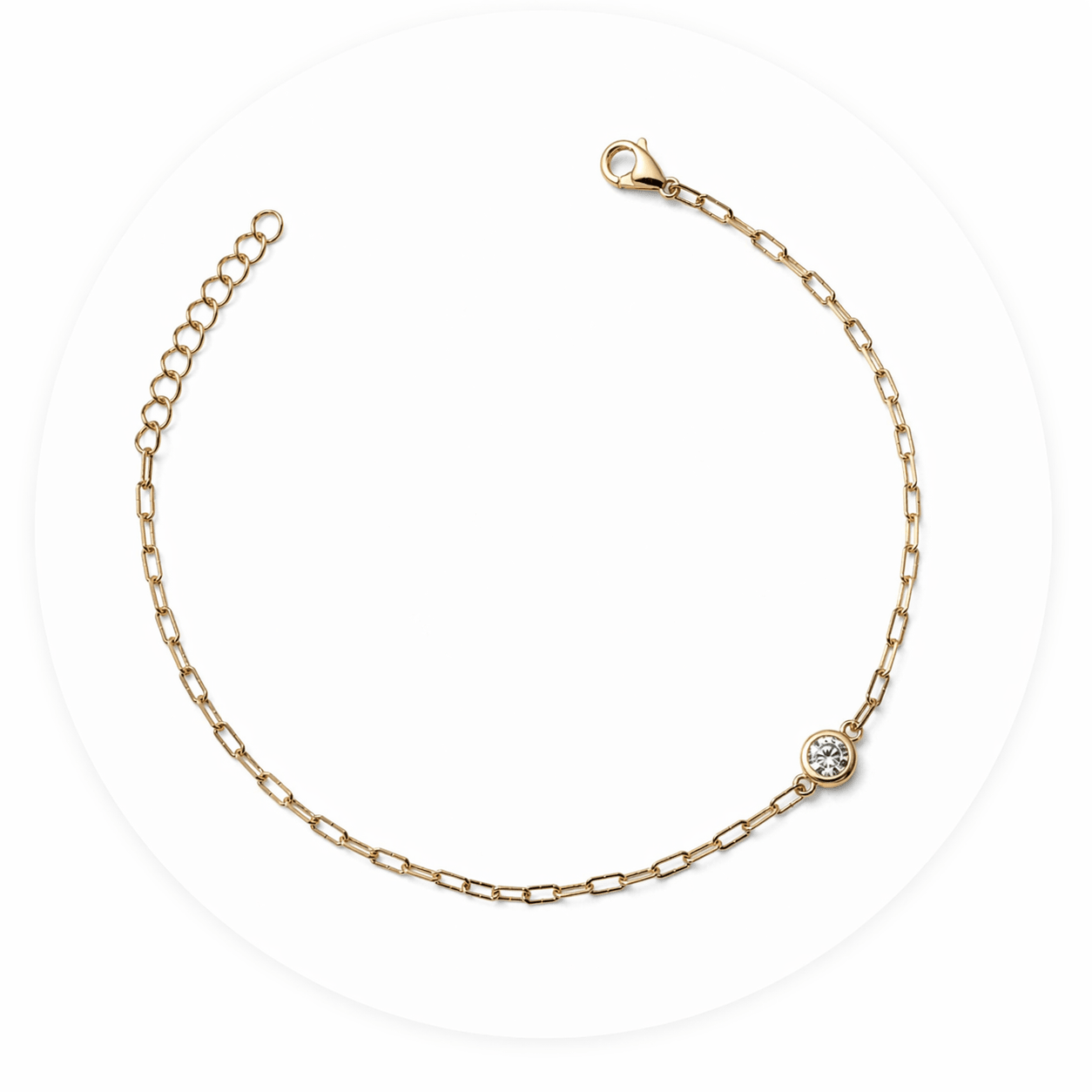 The Luminous Paperclip Bracelet - Lu and Lo Jewellery
