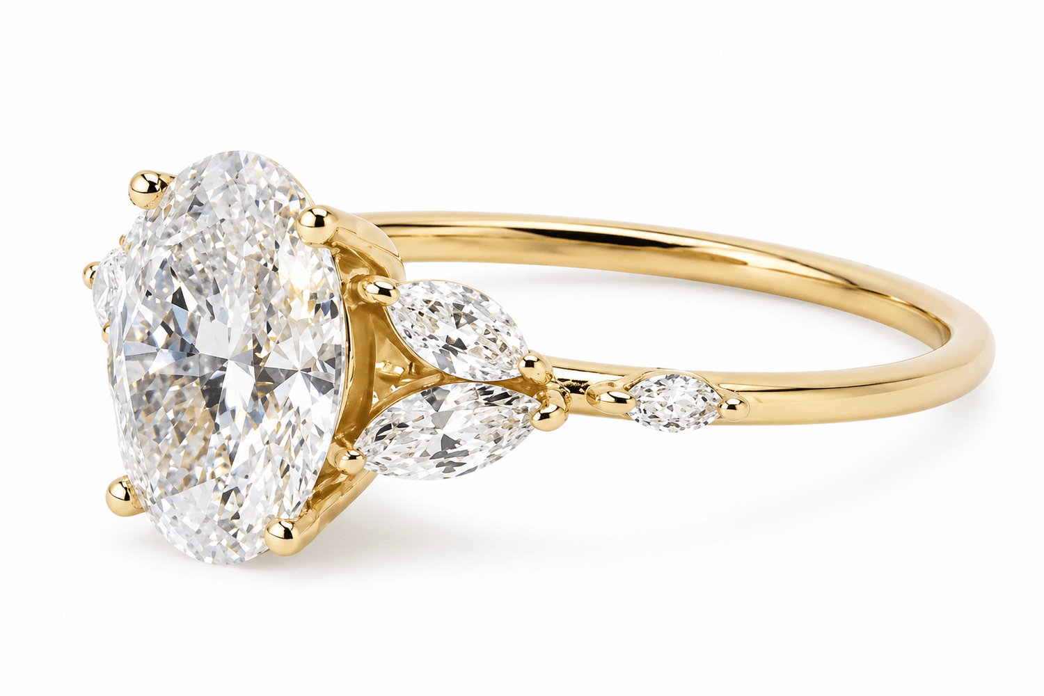 Vivienne Ring- Oval Cut - Lu and Lo Jewellery