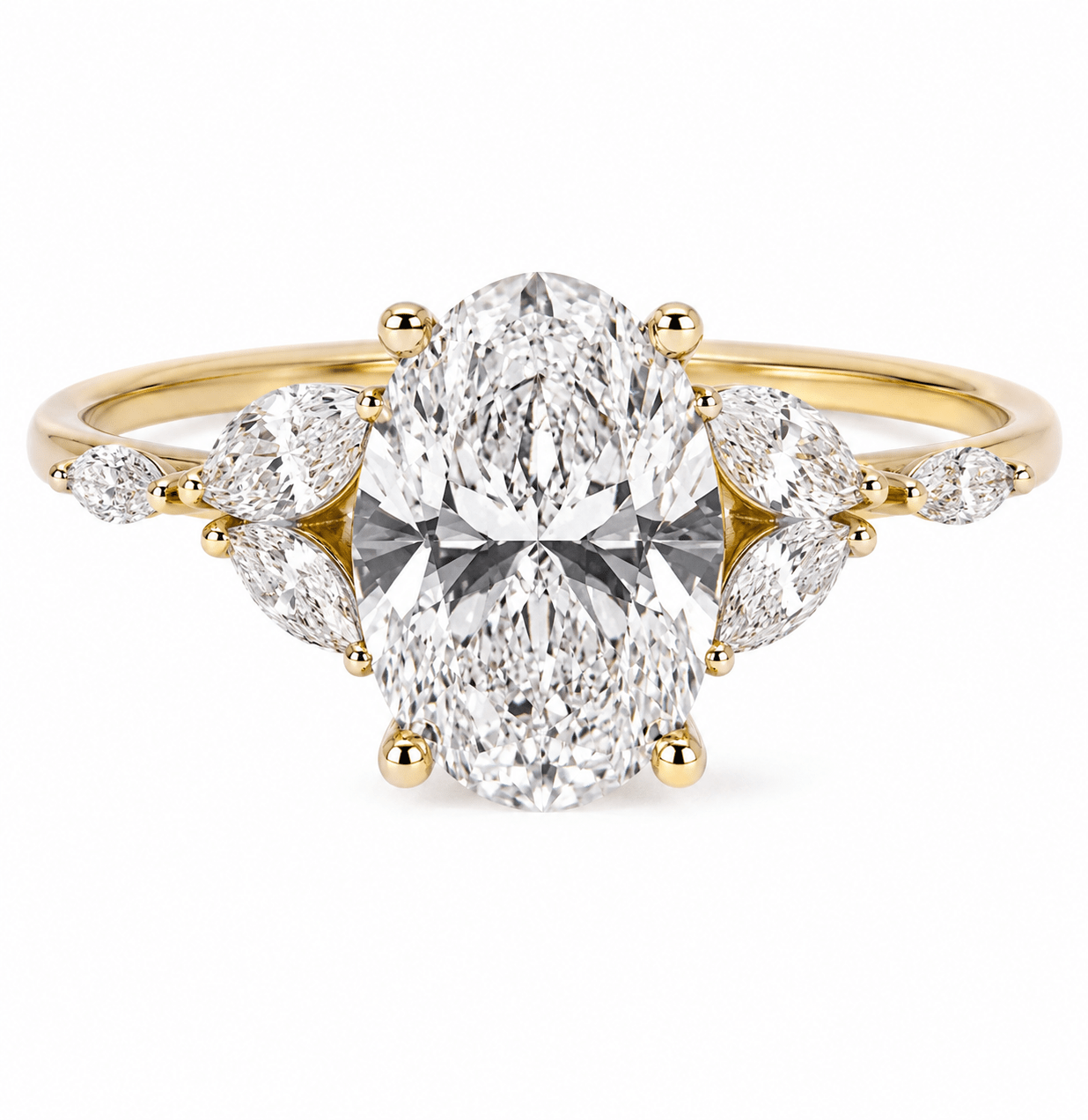 Vivienne Ring- Oval Cut - Lu and Lo Jewellery