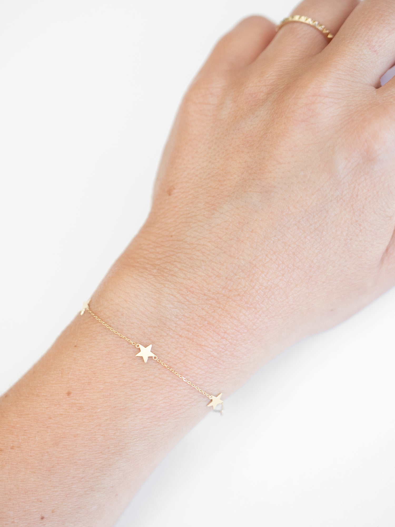 Wearing Star Bright Bracelet