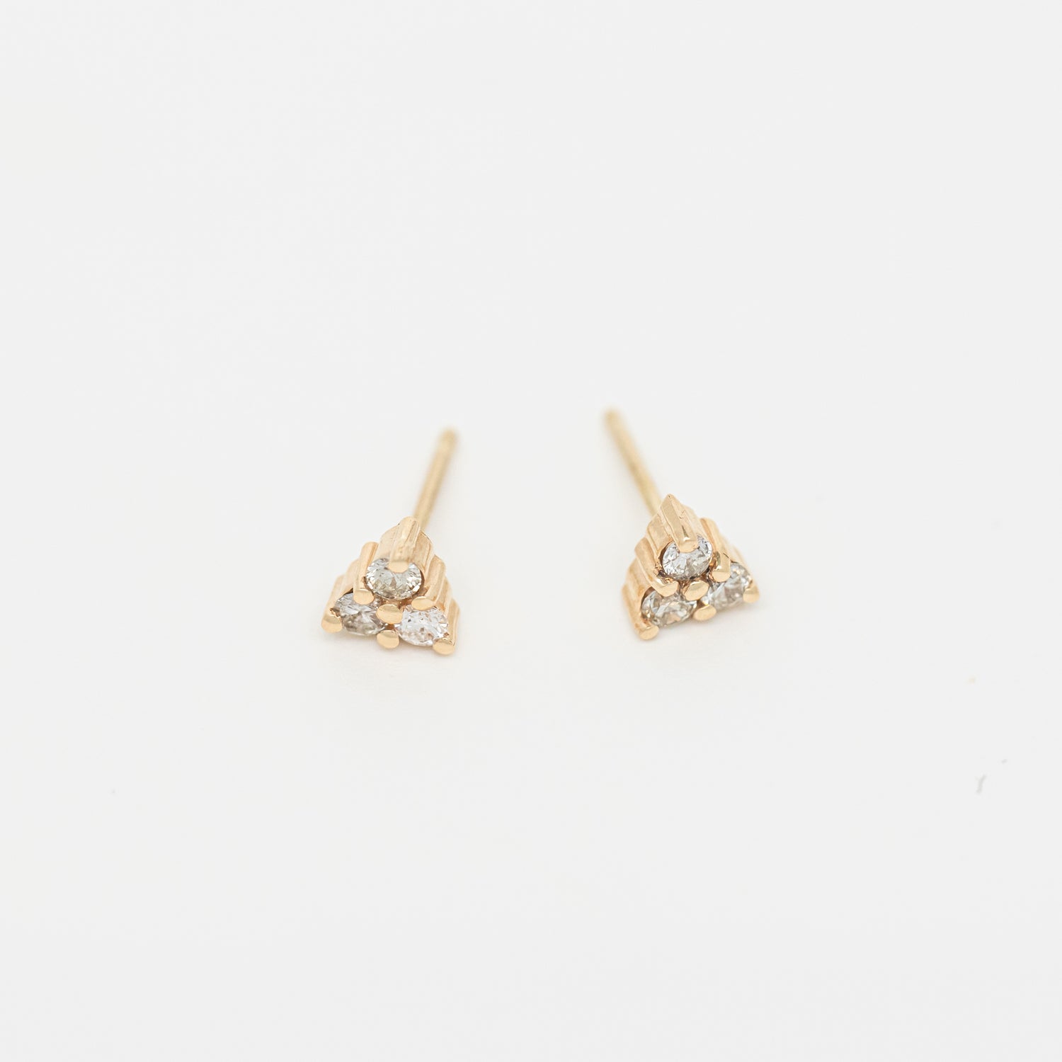 Trio Diamond Studs