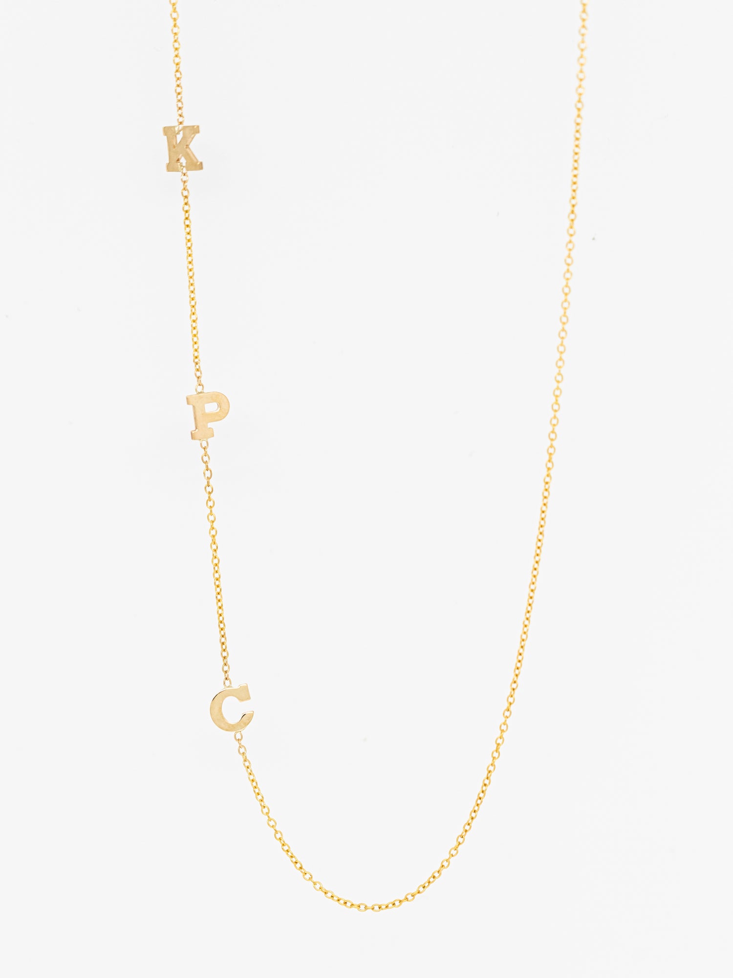 MULTI COIN INITIAL NECKLACE | Ora Gift