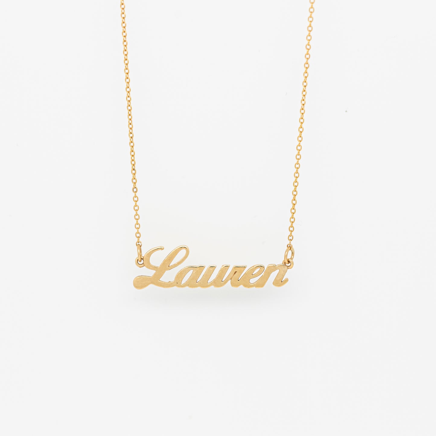 Custom Cursive Name Necklace