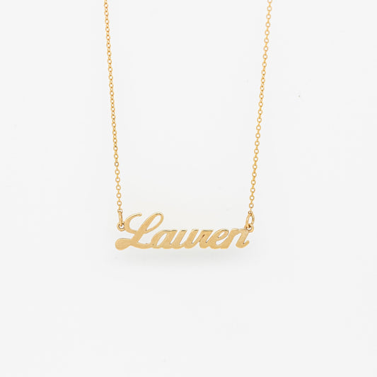 Custom Cursive Name Necklace | Personalized Jewelry Gift - Lu and Lo Jewellery