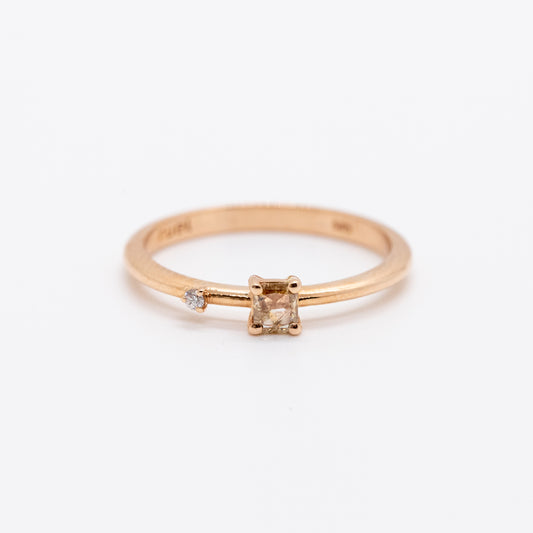 Adele Champagne Diamond Ring 