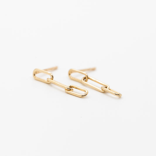 Mini Paperclip Studs