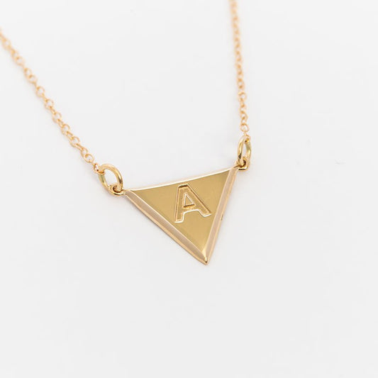 Acute Initial Necklace
