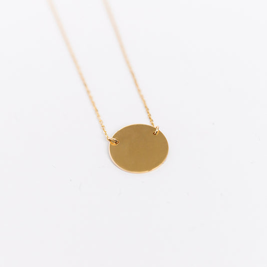 Small Disc Necklace