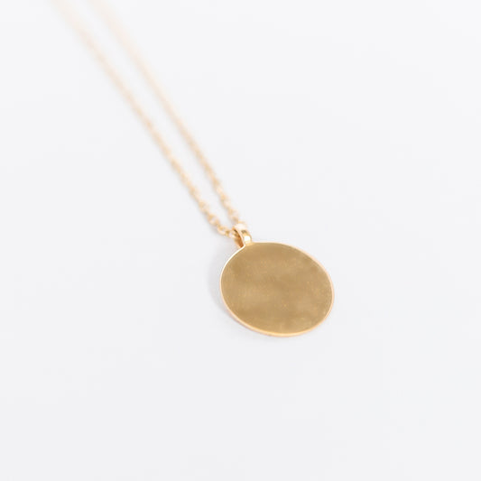 Mini Disc Necklace