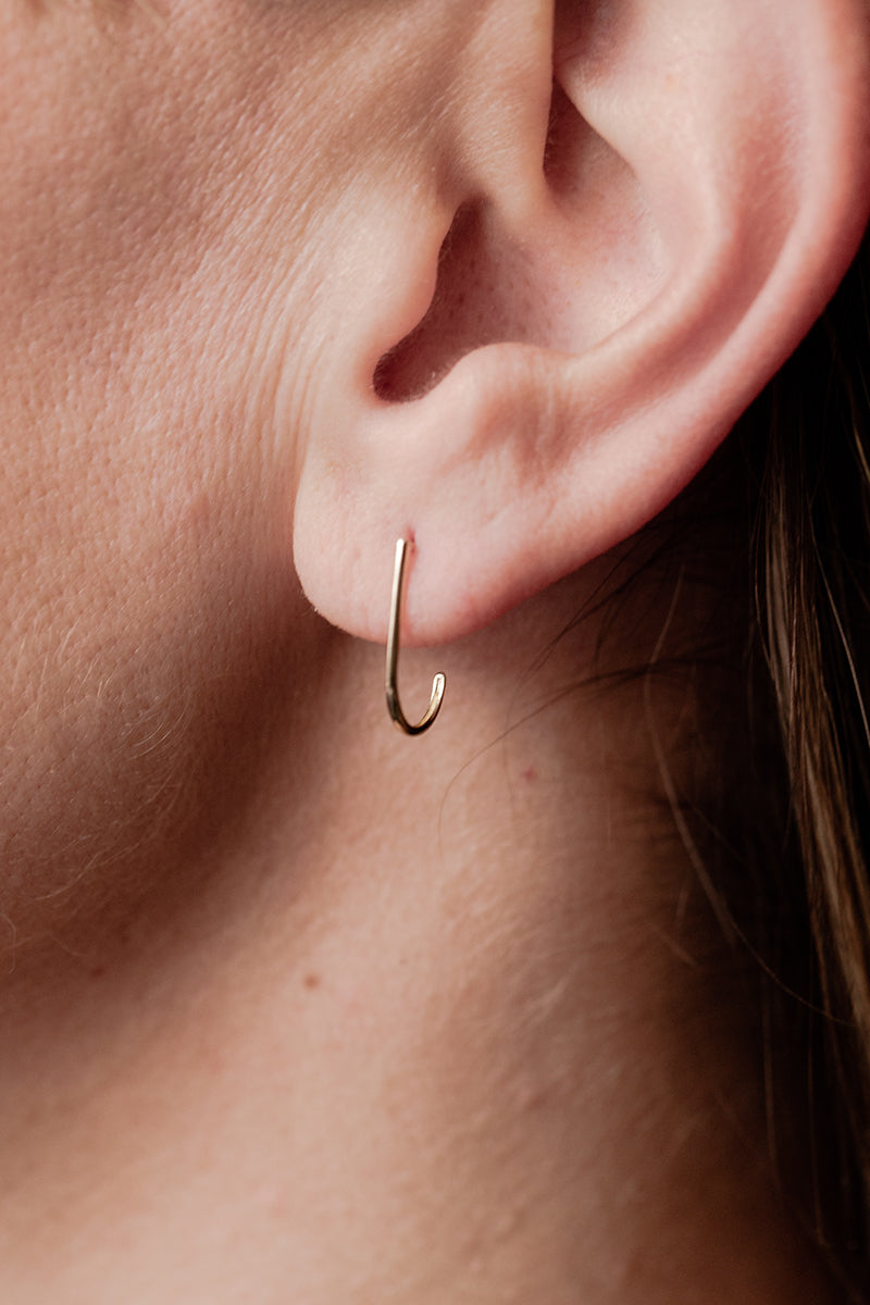 Hook Stud Earring