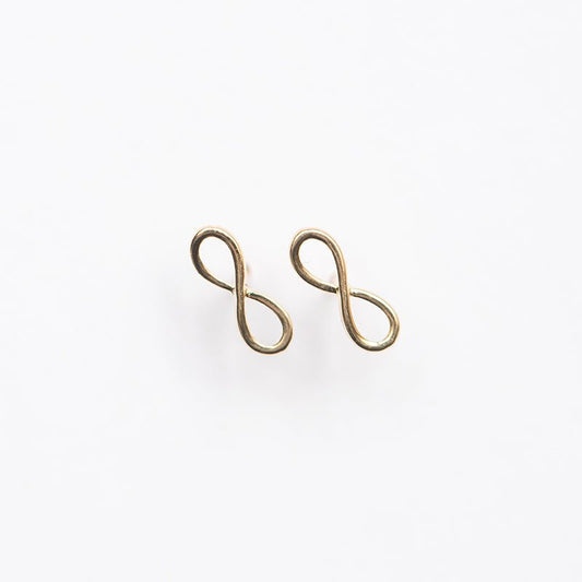 Mini Infinity Stud Earring