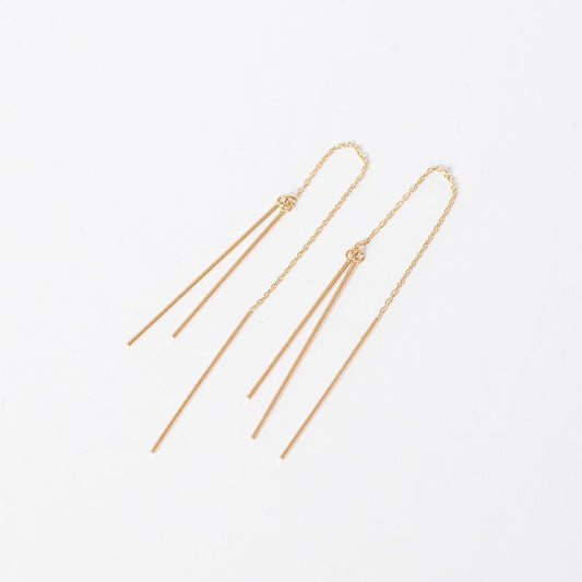 Forked Threader Earring