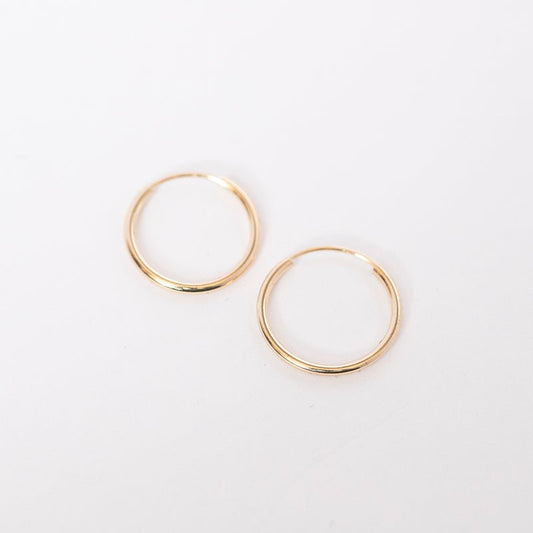 Lightest Small Hoops (18mm diameter)