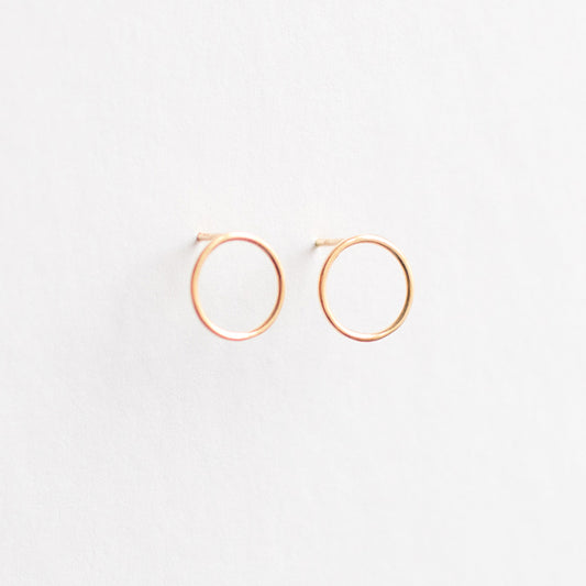 Small Open Circle Stud
