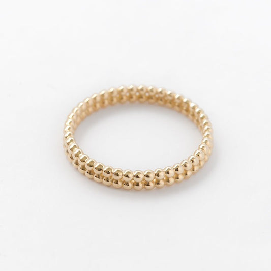 Double Row Bead Ring